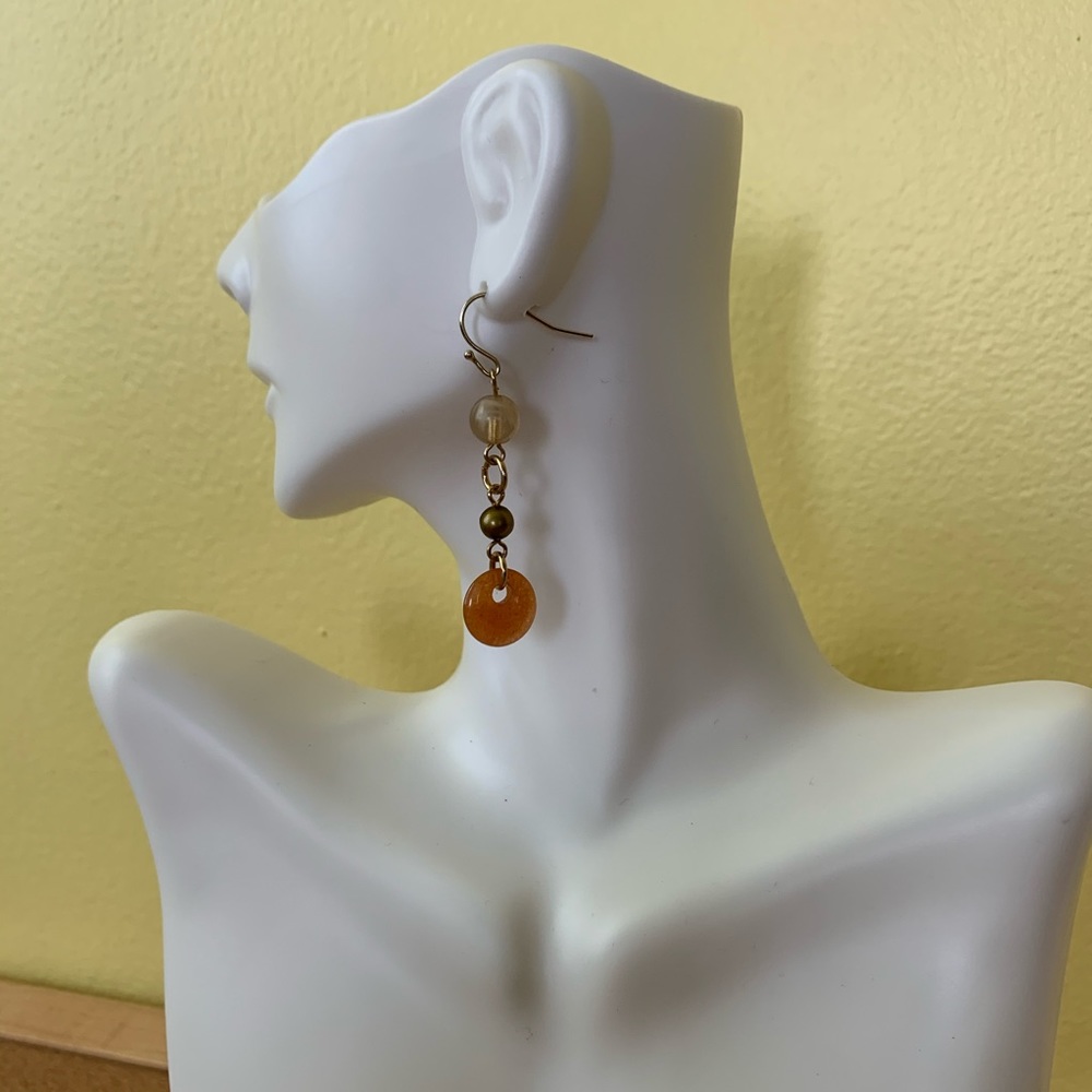 Lia Sophia multicolor dangle earrings